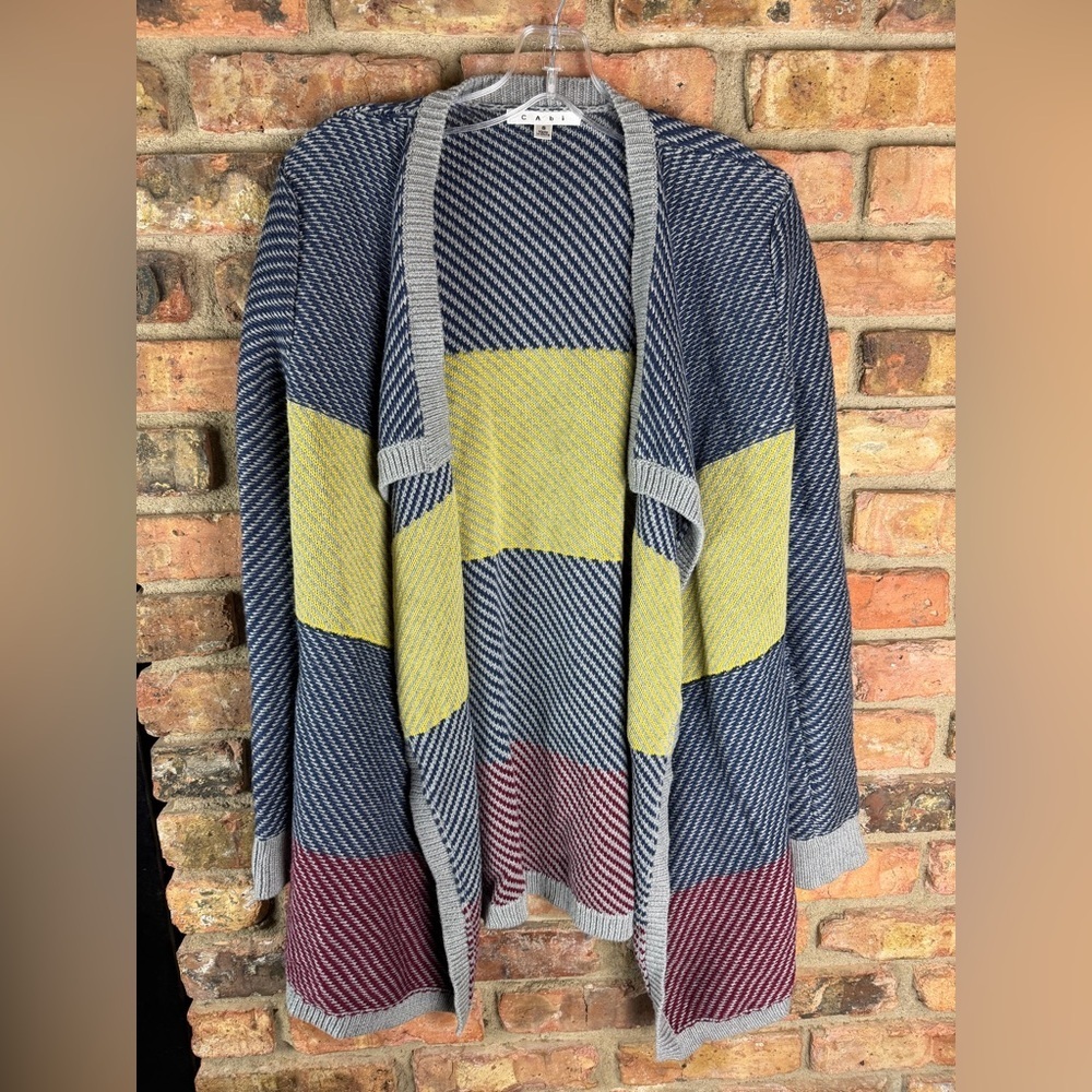 CAbi Women’s Stripe Sweater Size Small